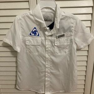 New Boys Ocean + Coast Fishing Shirt Size 5